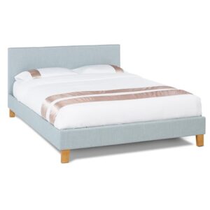 Sophia Ice Fabric Upholstered King Size Bed