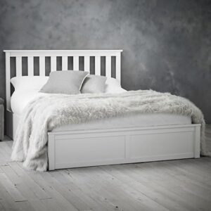 Orpington Wooden Double Bed In White