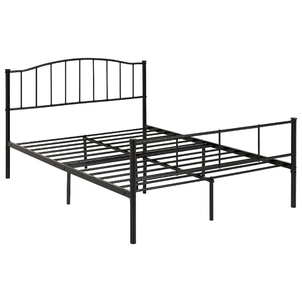 Navarre Metal Double Bed In Black
