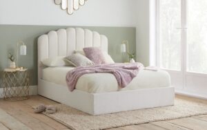 Birlea Monaco Fabric Ottoman Bed Frame, Double