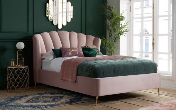 Birlea Lottie Ottoman Bed Frame, King Size, Pink