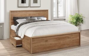 Birlea Stockwell Wooden Bed Frame, Double