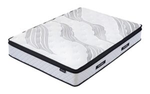 SleepSoul Heaven Cool Gel 3000 Pocket Pillow Top Mattress, King Size