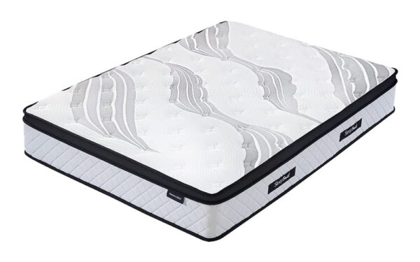 SleepSoul Heaven Cool Gel 3000 Pocket Pillow Top Mattress, Single